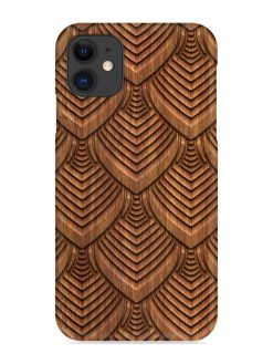 Carved Pattern On Snap Case for Apple Iphone 11