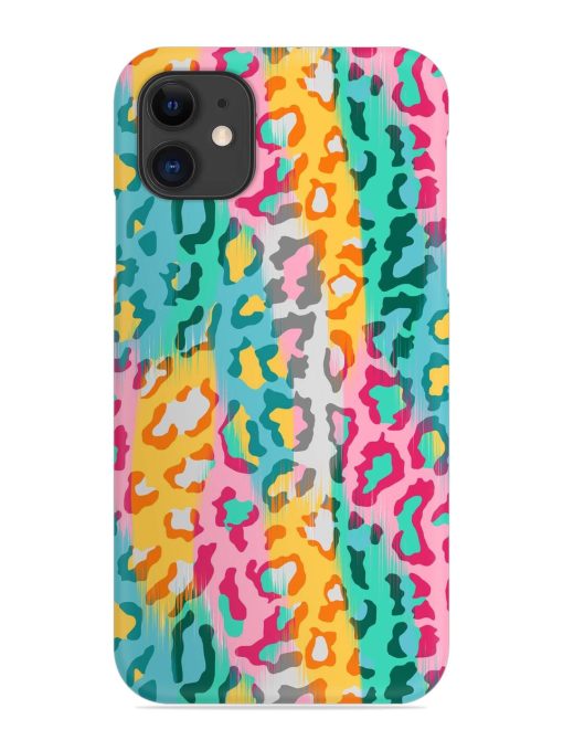 Seamless Vector Colorful Snap Case for Apple Iphone 11 Edge Zapvi