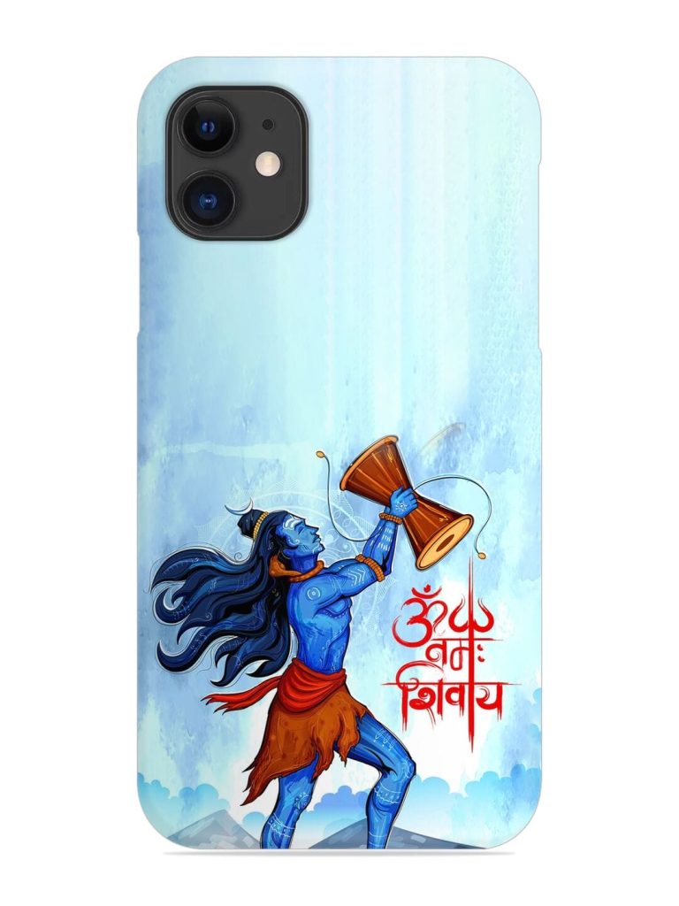 Illustration Lord Shiva Snap Case for Apple Iphone 11