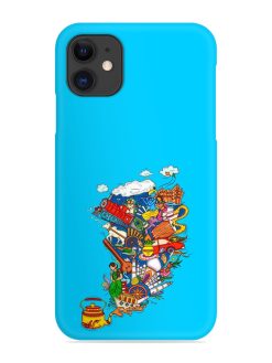 Vector Design Indian Snap Case for Apple Iphone 11