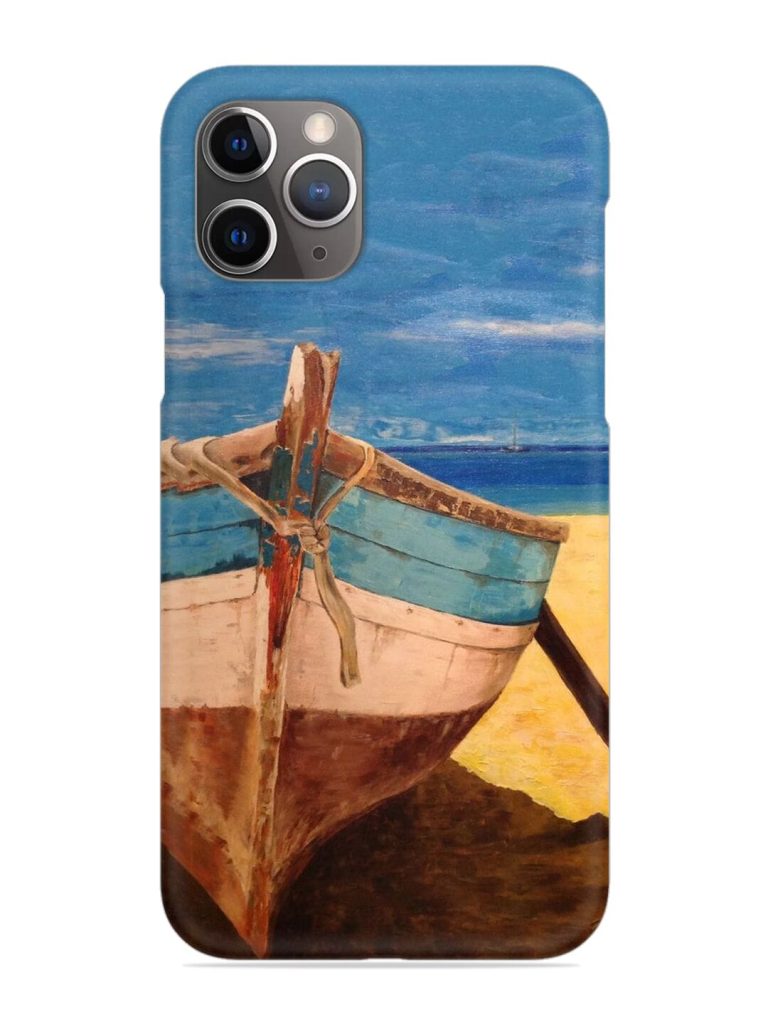 Canvas Painting Snap Case for Apple Iphone 11 Pro