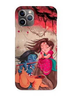 Radhe Krishna Water Art Snap Case for Apple Iphone 11 Pro