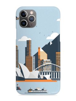Sydney Opera Landscape Snap Case for Apple Iphone 11 Pro