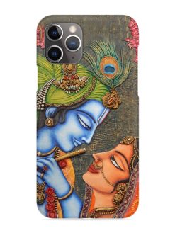 Lord Radha Krishna Flute Art Snap Case for Apple Iphone 11 Pro