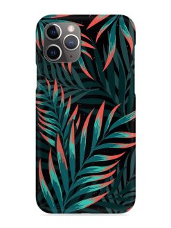Green Leaf Art Snap Case for Apple Iphone 11 Pro