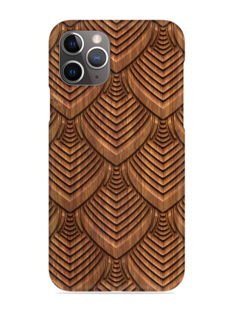 Carved Pattern On Snap Case for Apple Iphone 11 Pro