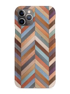 Seamless Wood Parquet Snap Case for Apple Iphone 11 Pro