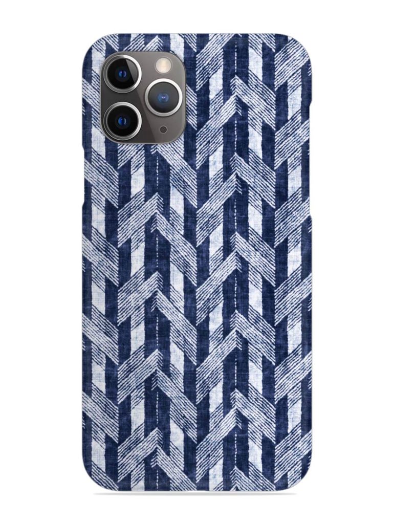 Abstract Herringbone Motif Snap Case for Apple Iphone 11 Pro