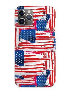 Usa Flag Seamless Snap Case for Apple Iphone 11 Pro