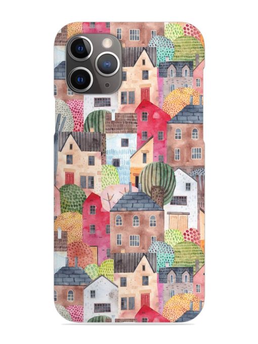 Abstract Seamless Pattern Snap Case for Apple Iphone 11 Pro Edge Zapvi