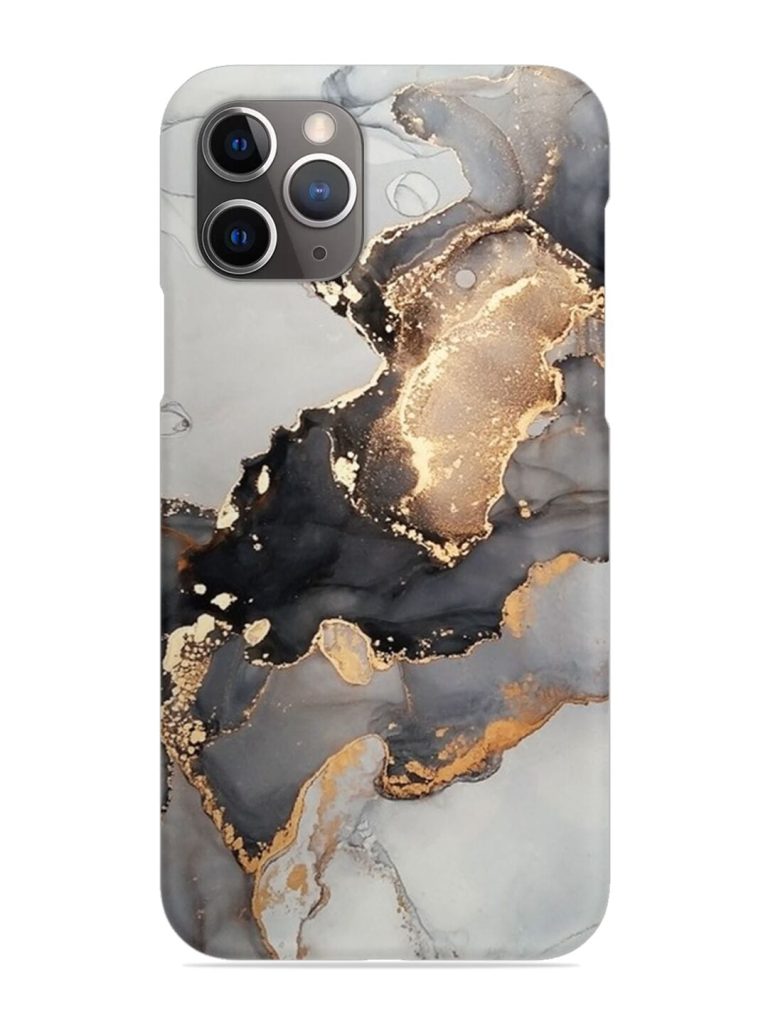 Luxury Abstract Fluid Snap Case for Apple Iphone 11 Pro