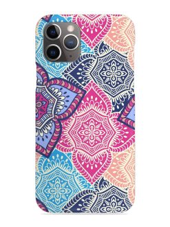 Ethnic Floral Seamless Snap Case for Apple Iphone 11 Pro