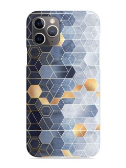 Geometric Abstraction Hexagons Snap Case for Apple Iphone 11 Pro