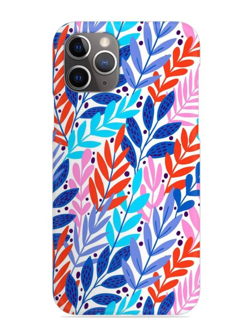 Bright Floral Tropical Snap Case for Apple Iphone 11 Pro Edge Zapvi