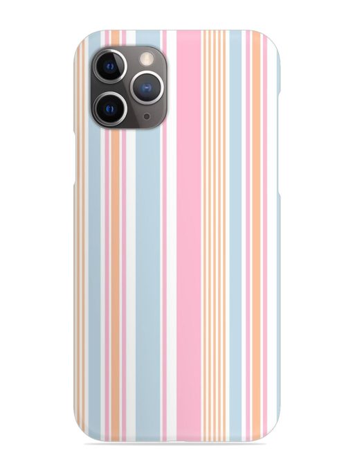 Stripe Seamless Pattern Snap Case for Apple Iphone 11 Pro Edge Zapvi