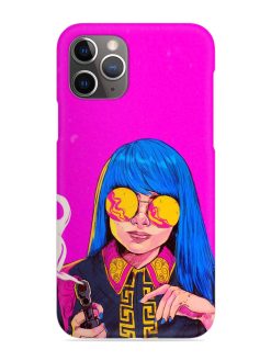 Aesthetic Anime Girl Snap Case for Apple Iphone 11 Pro