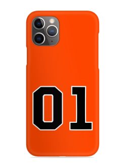01 Number Snap Case for Apple Iphone 11 Pro