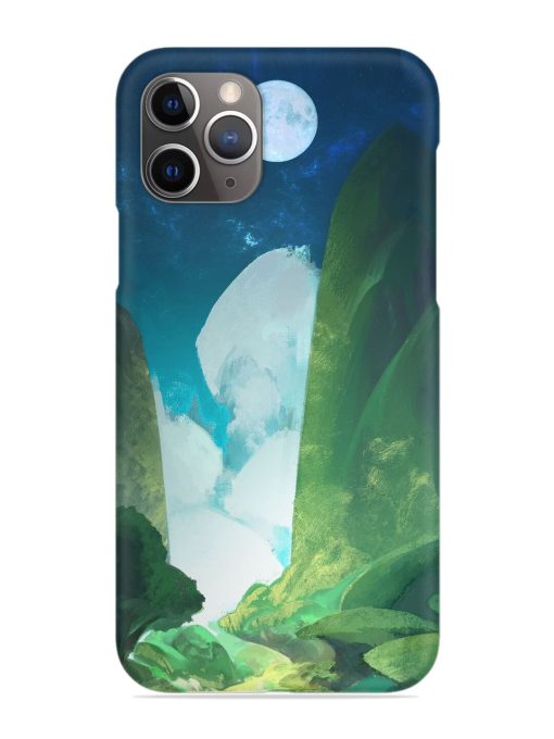 Abstract Art Of Nature Snap Case for Apple Iphone 11 Pro Max Edge Zapvi