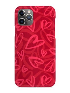 Seamless Romantic Pattern Snap Case for Apple Iphone 11 Pro Max