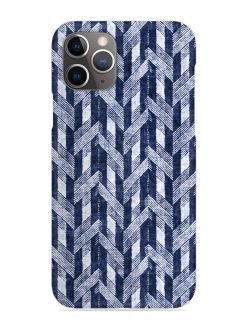 Abstract Herringbone Motif Snap Case for Apple Iphone 11 Pro Max