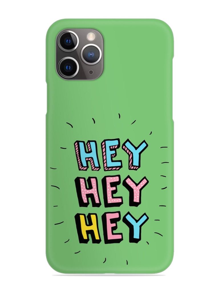 Hey Vector Cartoon Snap Case for Apple Iphone 11 Pro Max