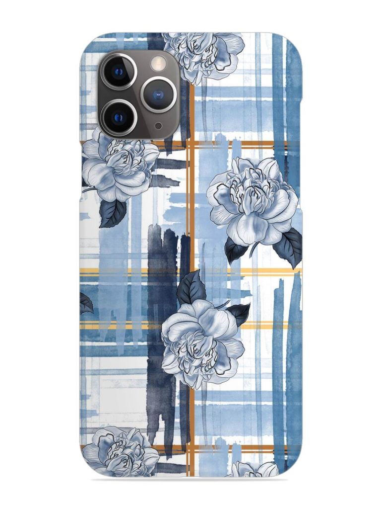 Watercolor Pattern Rose Snap Case for Apple Iphone 11 Pro Max