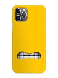Mouth Character On Snap Case for Apple Iphone 11 Pro Max
