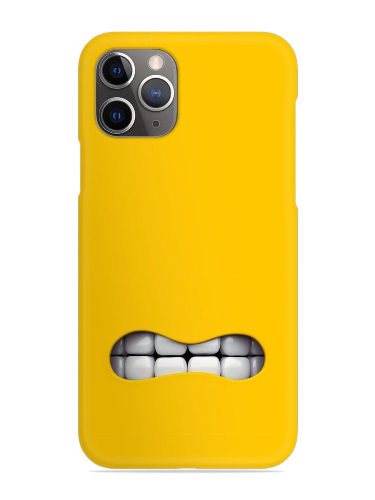 Mouth Character On Snap Case for Apple Iphone 11 Pro Max