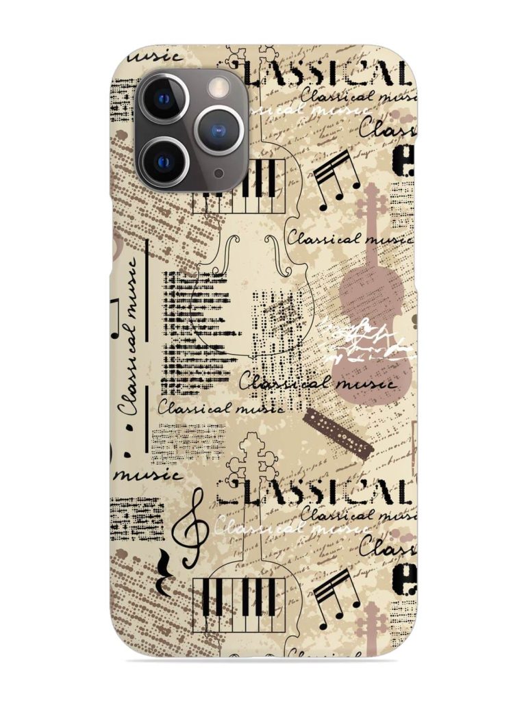 Classical Music Lpattern Snap Case for Apple Iphone 11 Pro Max