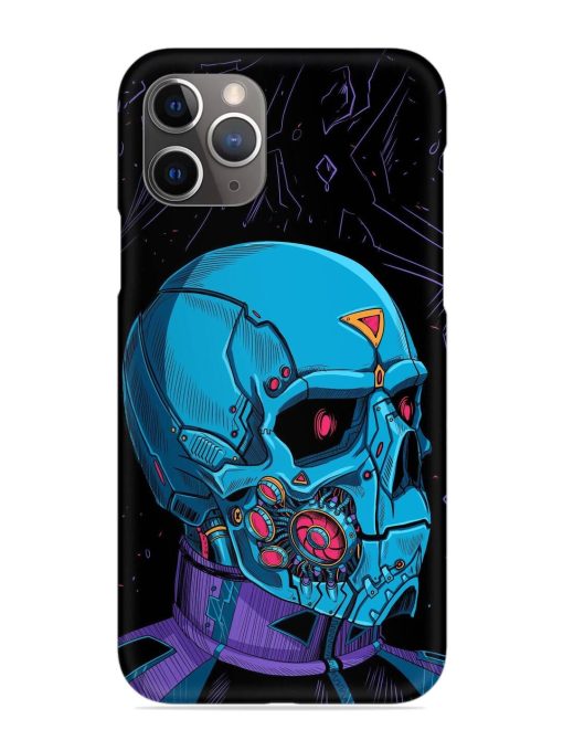 Skull Robo Vector Snap Case for Apple Iphone 11 Pro Max Edge Zapvi