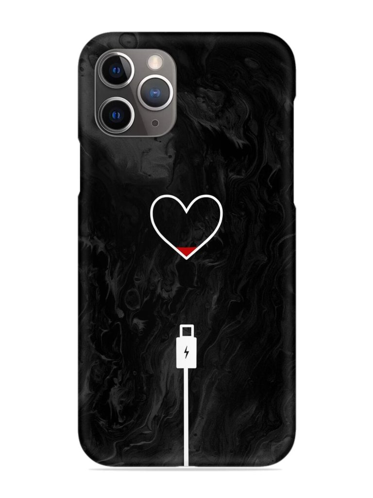 Heart Charging Vector Snap Case for Apple Iphone 11 Pro Max