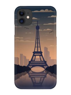France Paris Eiffel Tower Gradient Snap Case for Apple Iphone 12