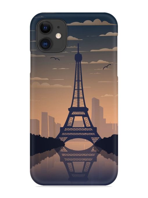 France Paris Eiffel Tower Gradient Snap Case for Apple Iphone 12 Edge Zapvi