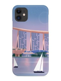 Singapore Scenery Architecture Snap Case for Apple Iphone 12