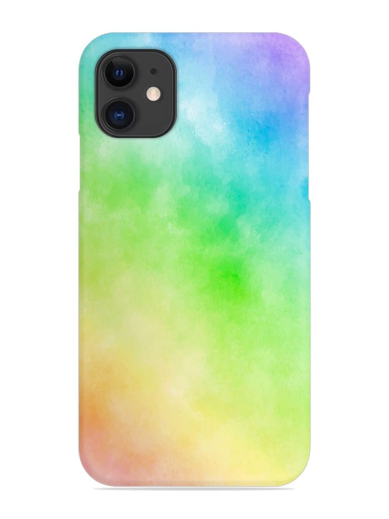Watercolor Mixture Snap Case for Apple Iphone 12