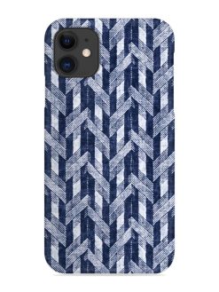Abstract Herringbone Motif Snap Case for Apple Iphone 12