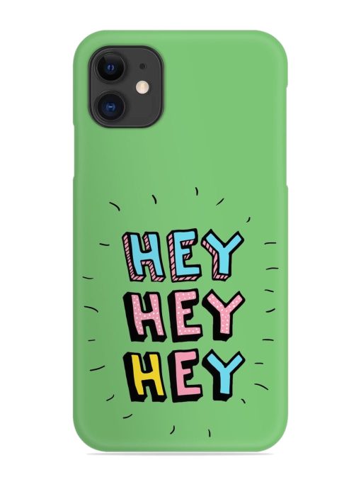 Hey Vector Cartoon Snap Case for Apple Iphone 12 Edge Zapvi