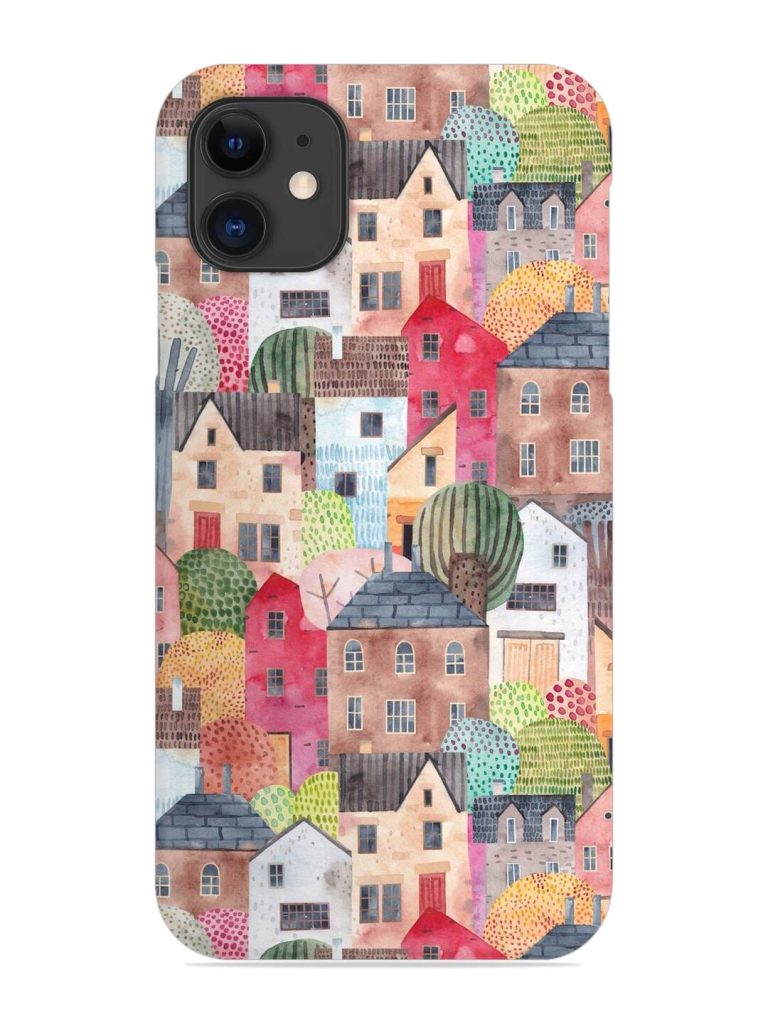 Abstract Seamless Pattern Snap Case for Apple Iphone 12