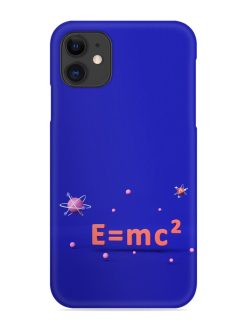 Formula Relativity Equation Snap Case for Apple Iphone 12