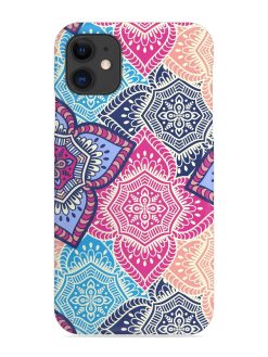 Ethnic Floral Seamless Snap Case for Apple Iphone 12