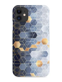Geometric Abstraction Hexagons Snap Case for Apple Iphone 12