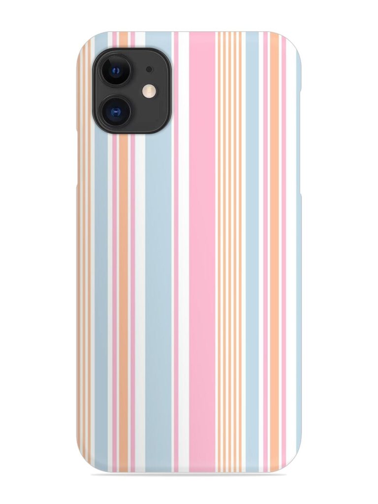 Stripe Seamless Pattern Snap Case for Apple Iphone 12