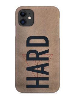 Hard Typo Snap Case for Apple Iphone 12