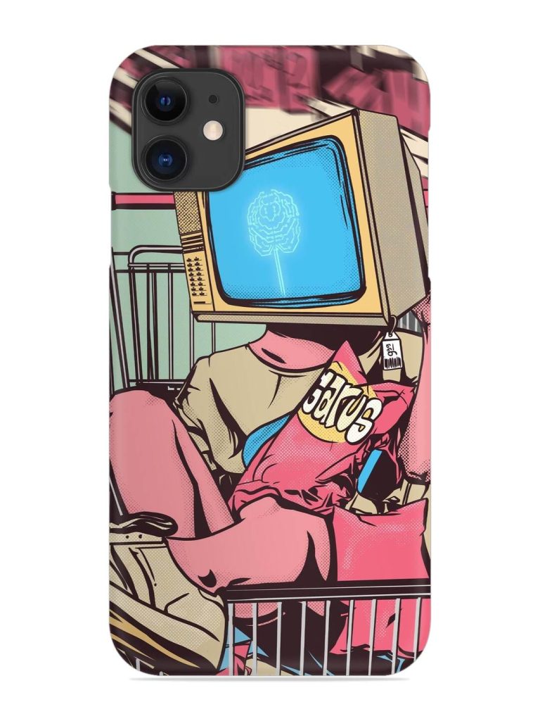 Toaster Oven Head Snap Case for Apple Iphone 12