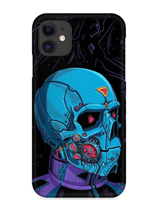 Skull Robo Vector Snap Case for Apple Iphone 12 Edge Zapvi