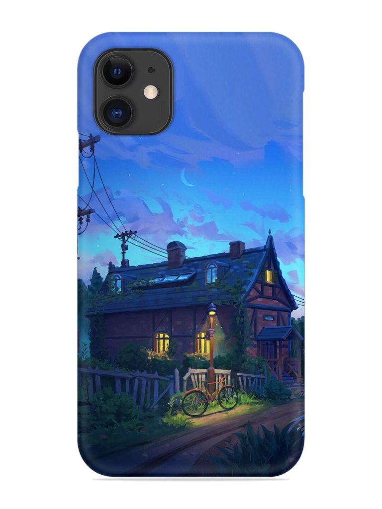 Beautiful Village House Snap Case for Apple Iphone 12