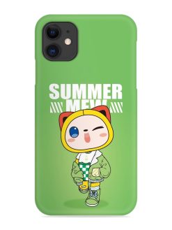 Summer Mew Snap Case for Apple Iphone 12