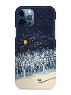 Full Moon Snowshoe Tour Snap Case for Apple Iphone 12 Pro