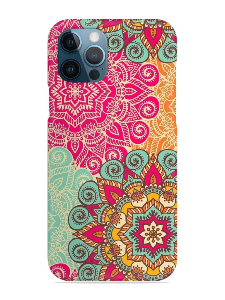 Mandala Seamless Snap Case for Apple Iphone 12 Pro