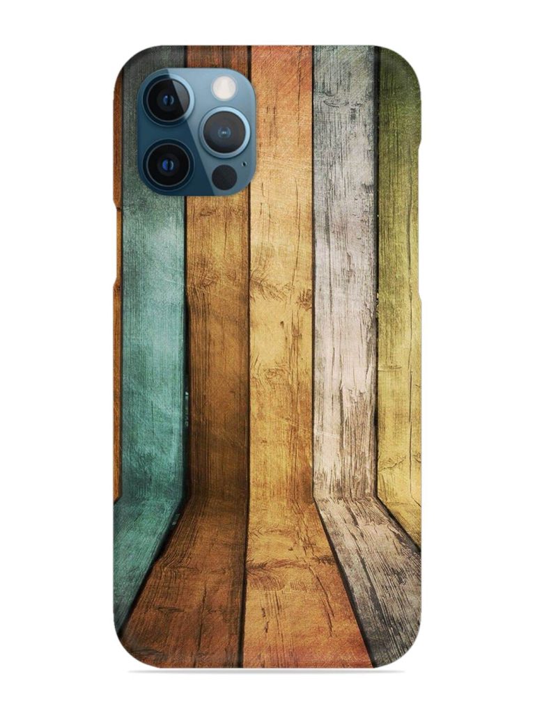 Wooden Realistic Art Snap Case for Apple Iphone 12 Pro
